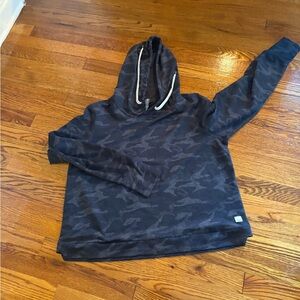 Vuori Dark Blue Camo Hoodie